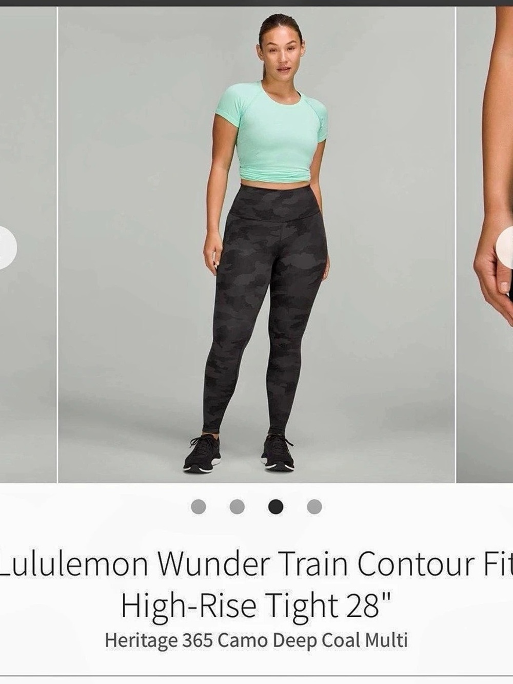 lululemon Wunder Train Contour Fit High-Rise Tight 25”Leggings